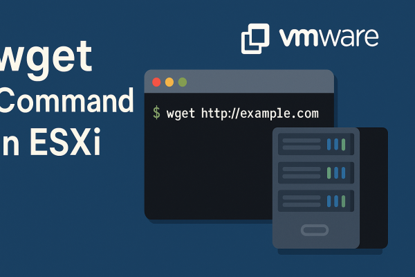wget not working in ESXi 7 U3